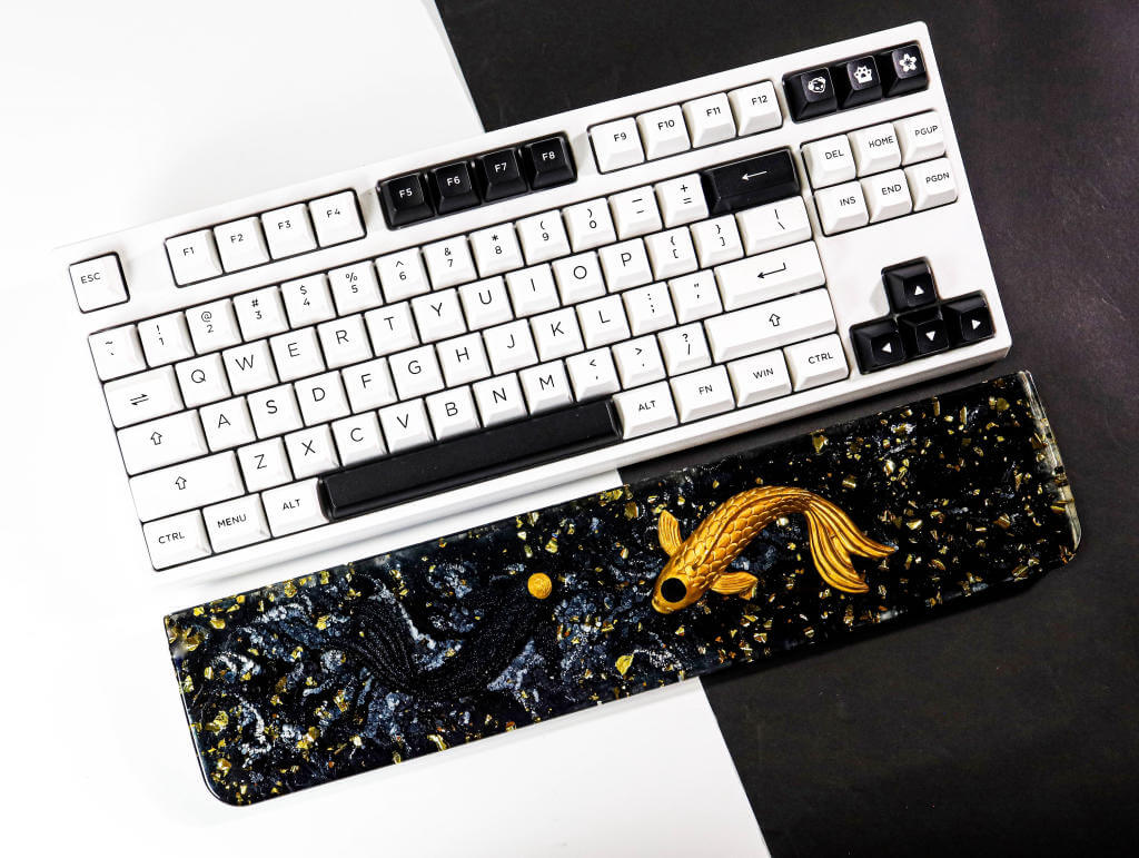 Yin Yang Resin Wrist Rest
