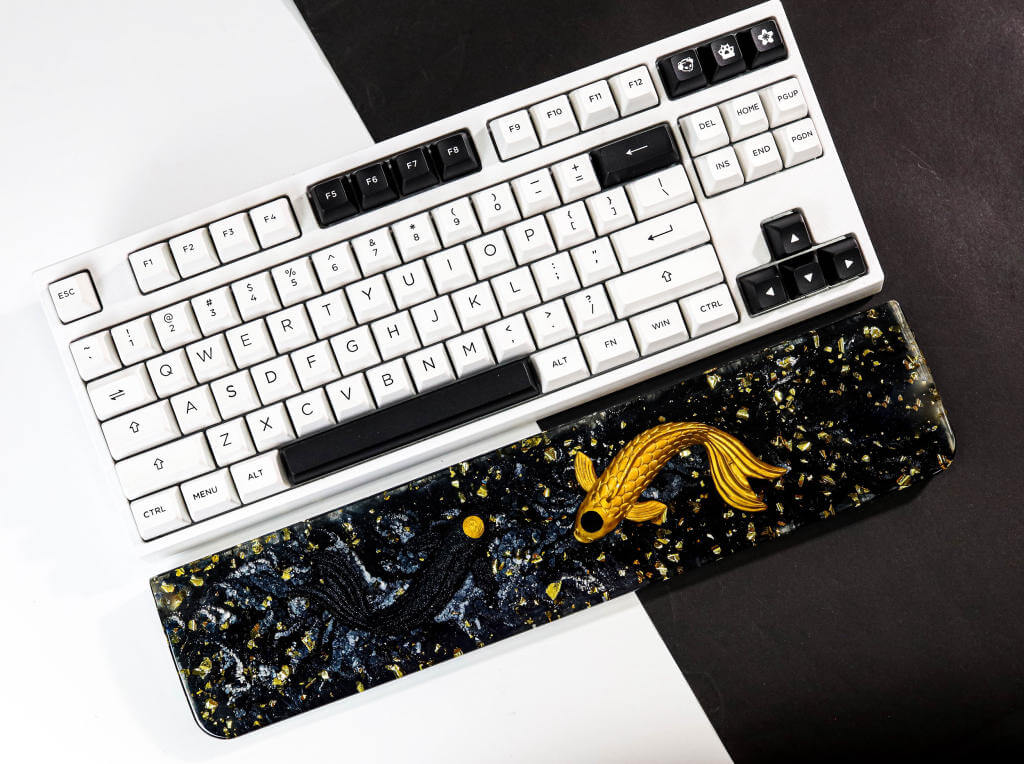 Yin Yang Resin Wrist Rest