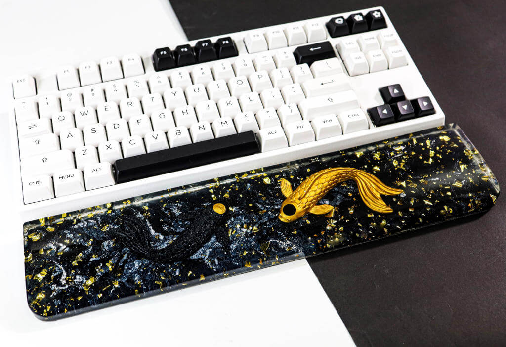 Yin Yang Resin Wrist Rest