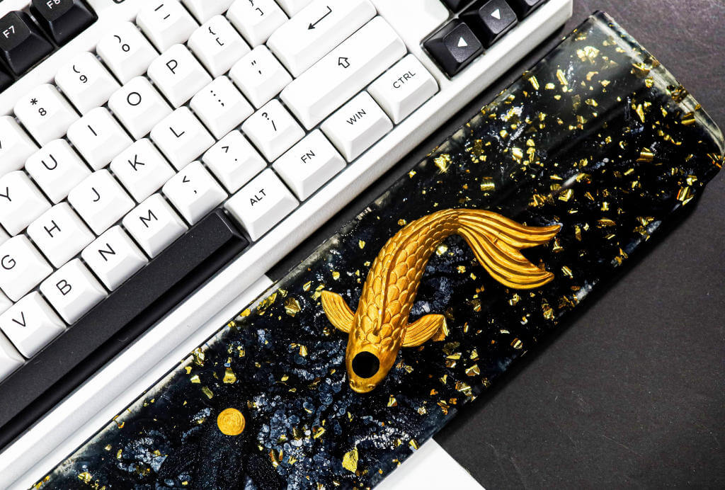Yin Yang Resin Wrist Rest