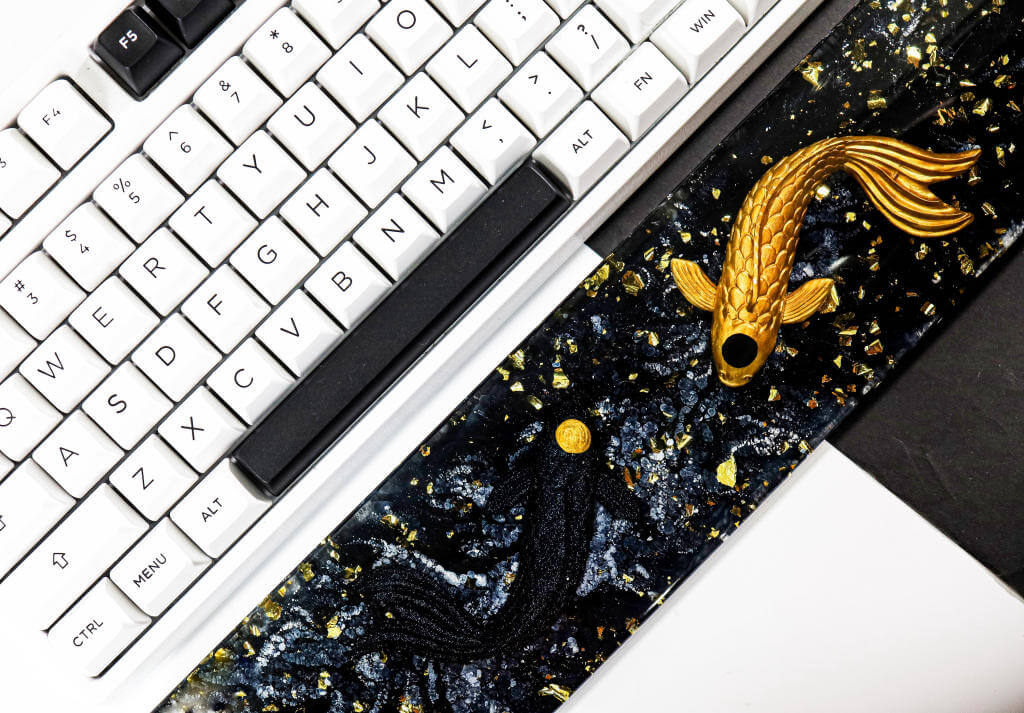 Yin Yang Resin Wrist Rest